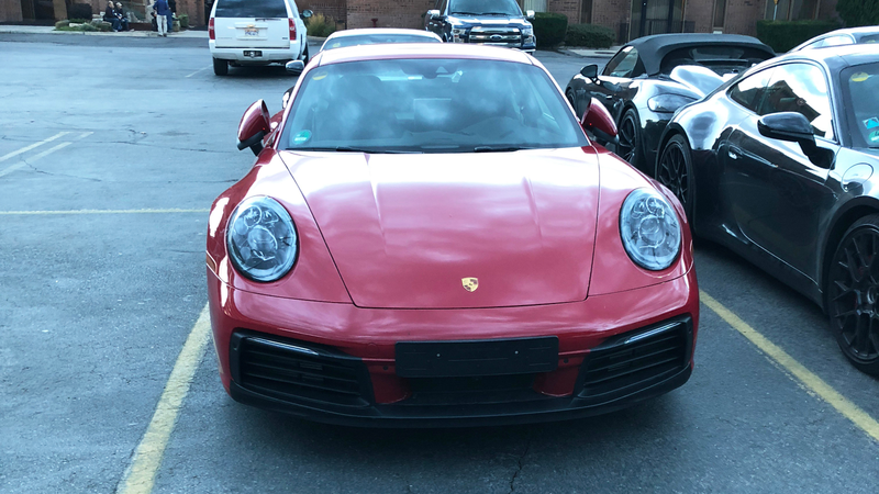 Illustration for article titled Porsche's Still Covering Up the Logo on the 2019 992 911 as if We Don't All Know What It Is Already